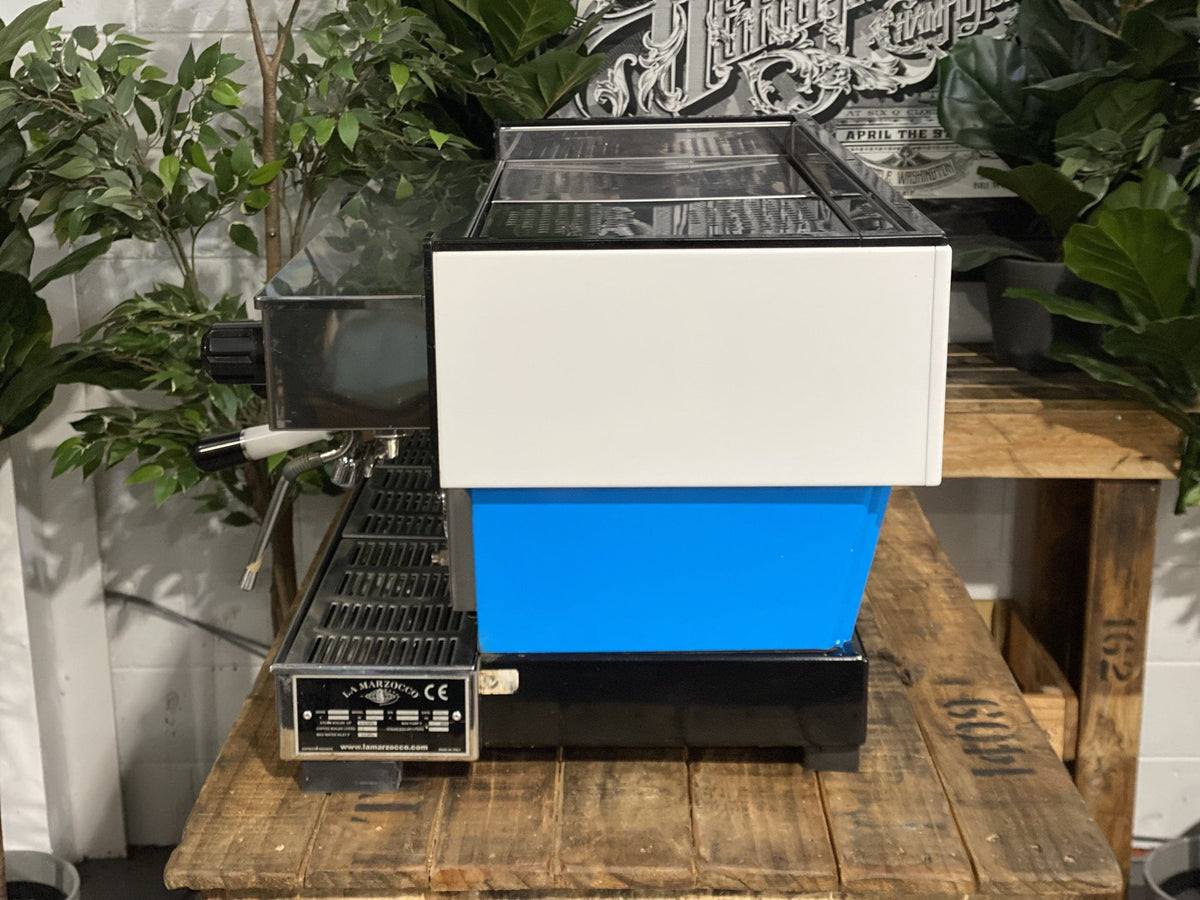 La Marzocco Linea Classic White & Black Pesado Portafilters - 3 Group - Refurbished
