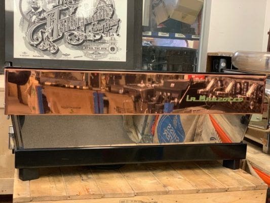 La Marzocco Linea Top - 4 Group Commercial Espresso Machine - Bronze
