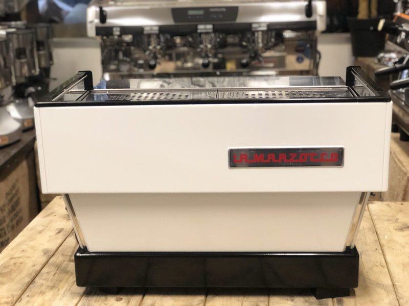 La Marzocco Linea Classic 2 Group White with Timber Handles