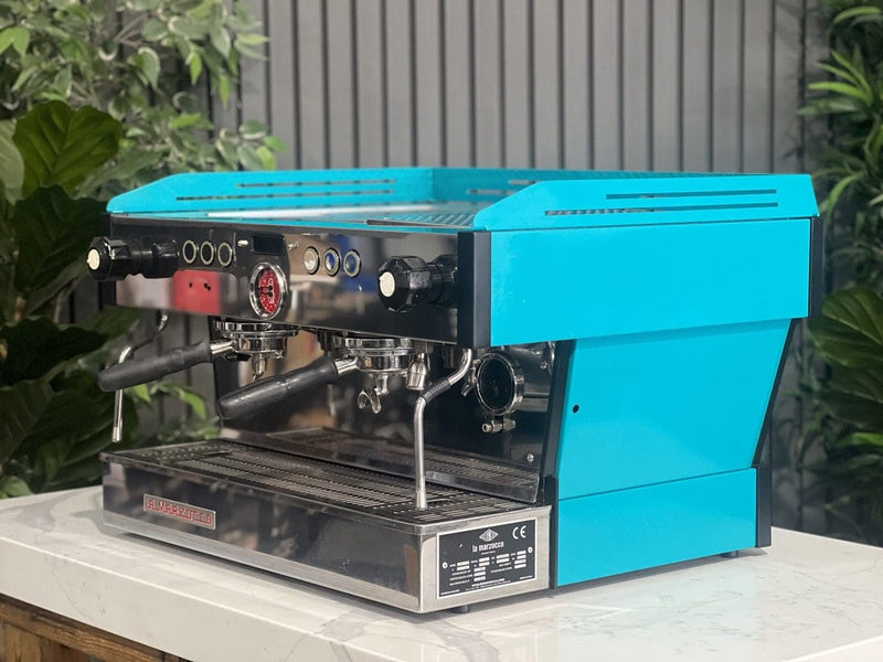 La Marzocco Linea PB 2 Group Dark Aqua Green Espresso Coffee Machine