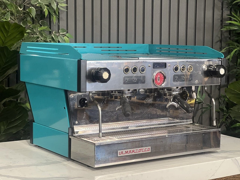 La Marzocco Linea PB 2 Group Dark Aqua Green Espresso Coffee Machine