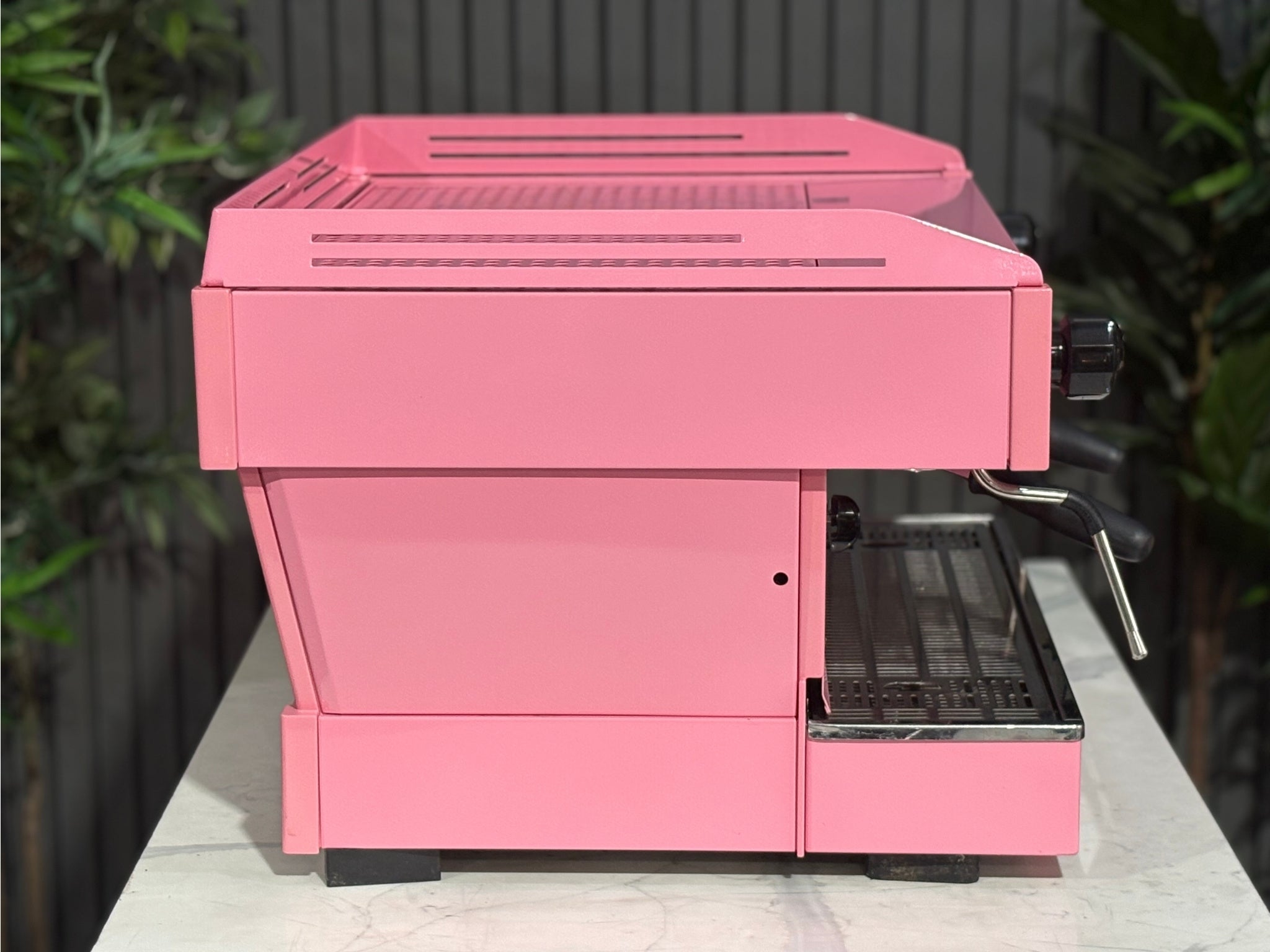 La Marzocco Linea PB Dark - 2 Group Commercial Espresso Machine - Pink