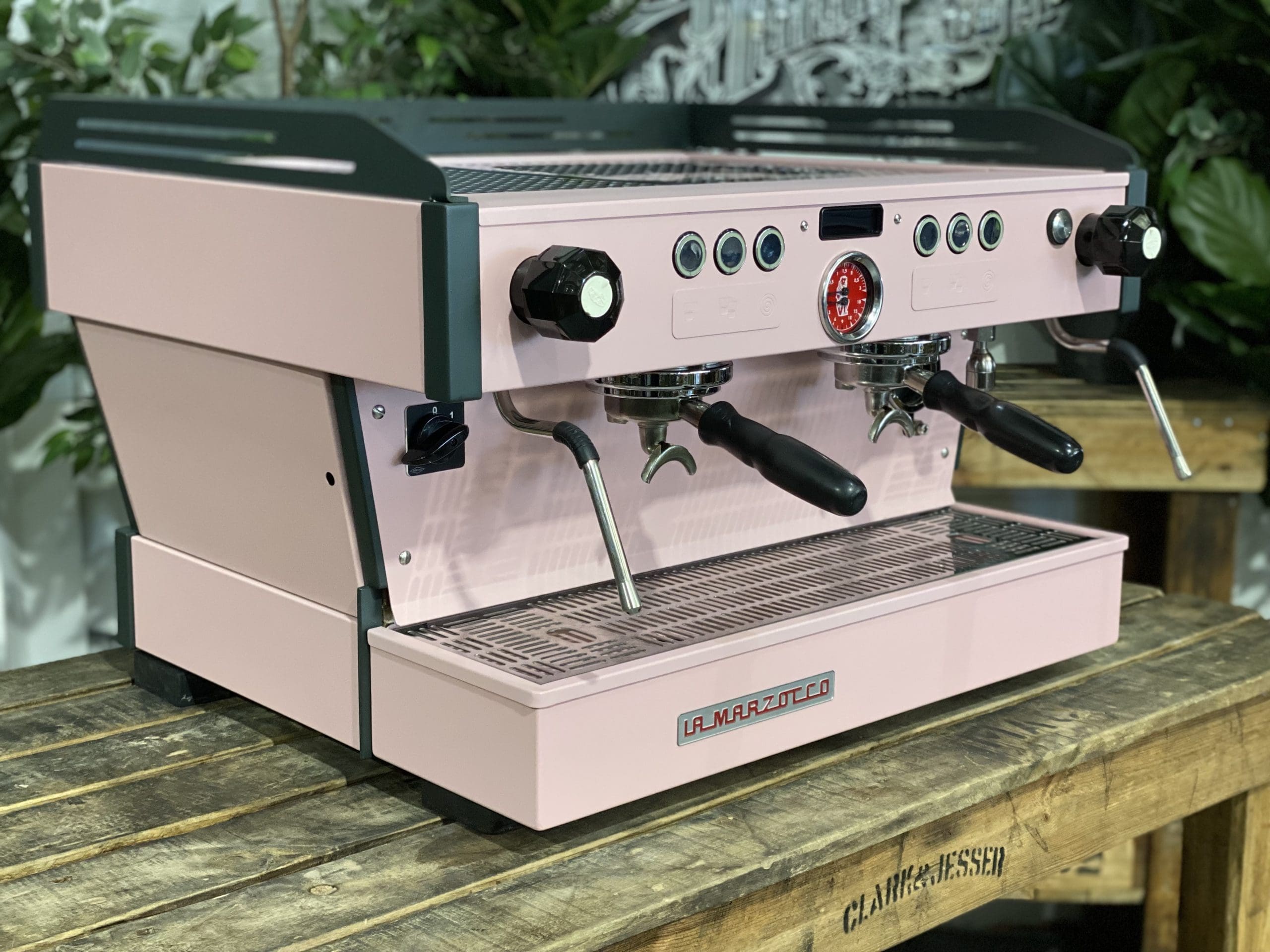 La Marzocco Linea PB 2 Group Pink & Charcoal