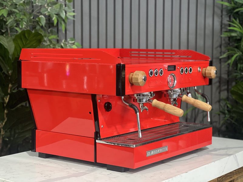 La Marzocco Linea PB 2 Group Red w.Timber Kit