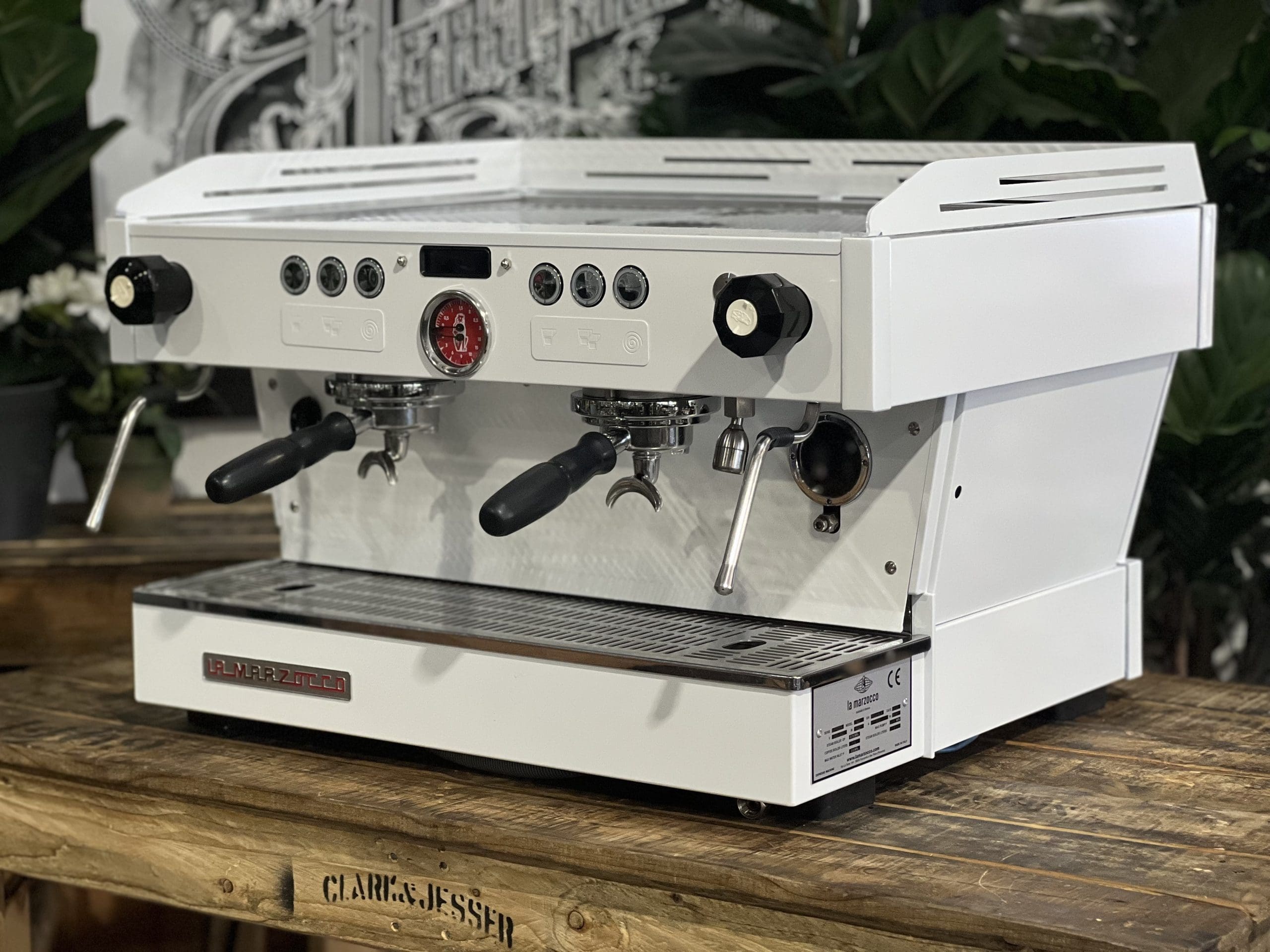 La Marzocco Linea PB 2 Group Full White Espresso Coffee Machine 36617-