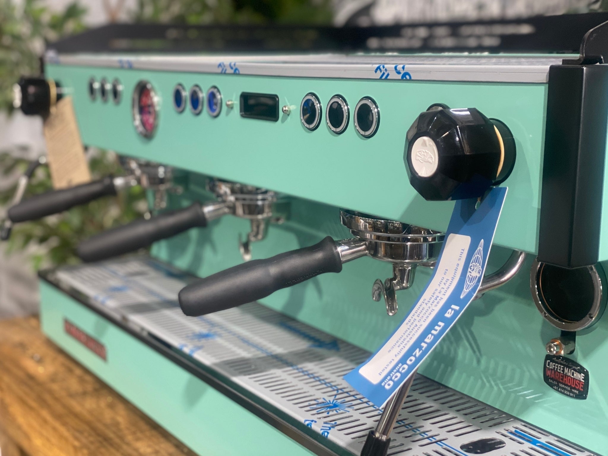 La Marzocco Linea PB - 3 Group Commercial Espresso Machine - Aqua
