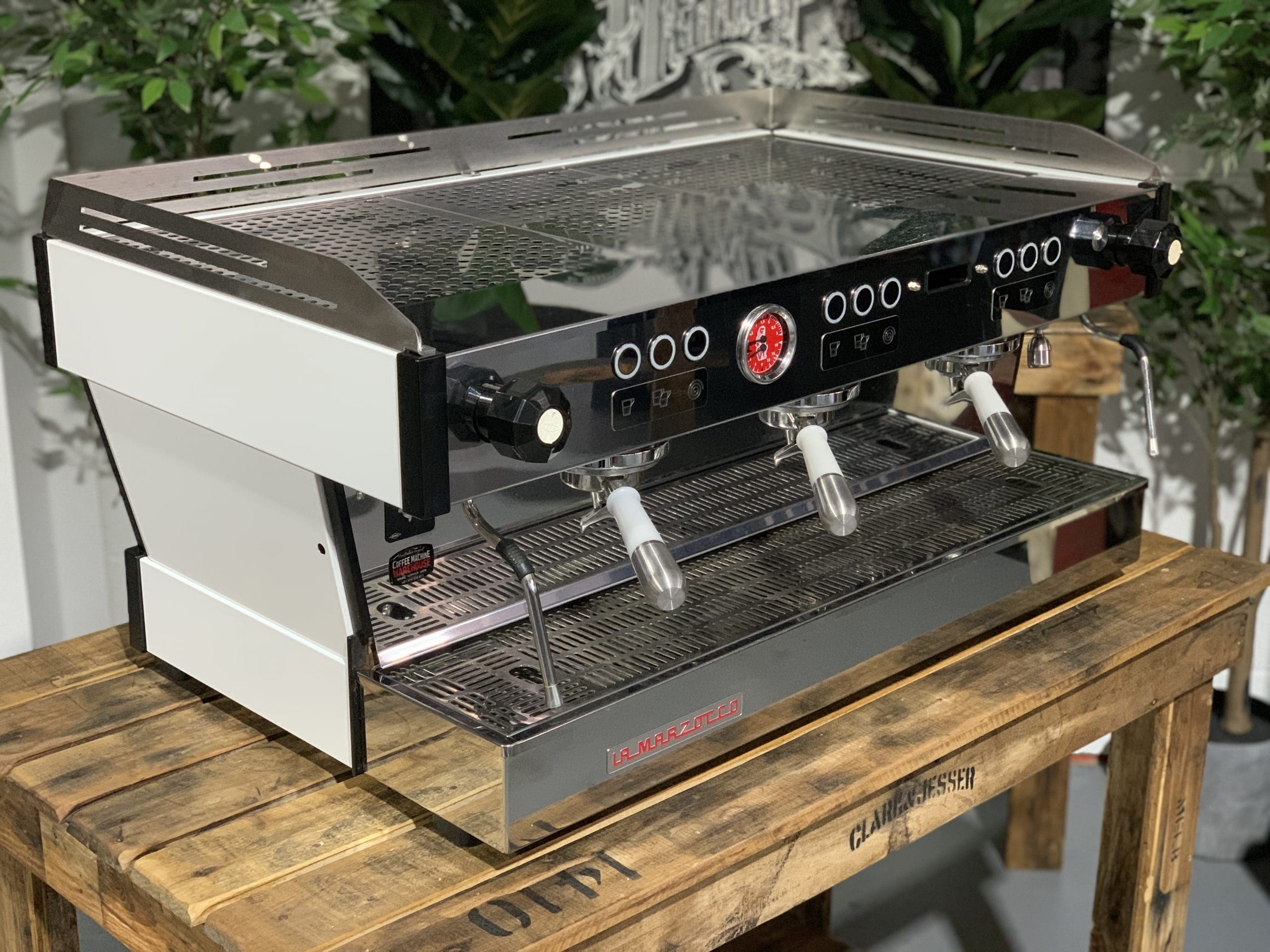 La Marzocco Linea PB - 3 Group Commercial Espresso Machine - White