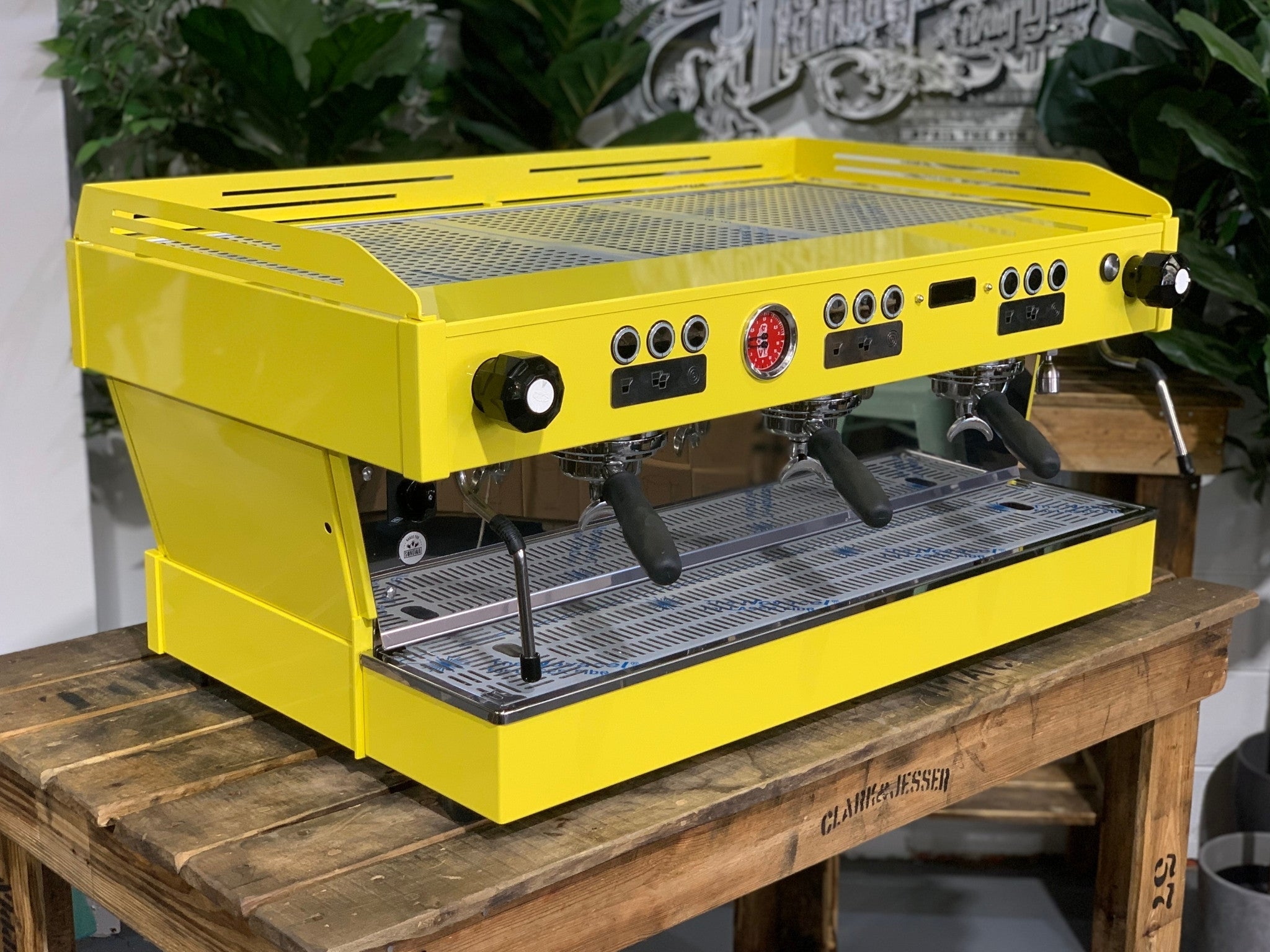 La Marzocco Linea PB - 3 Group Commercial Espresso Machine - Yellow