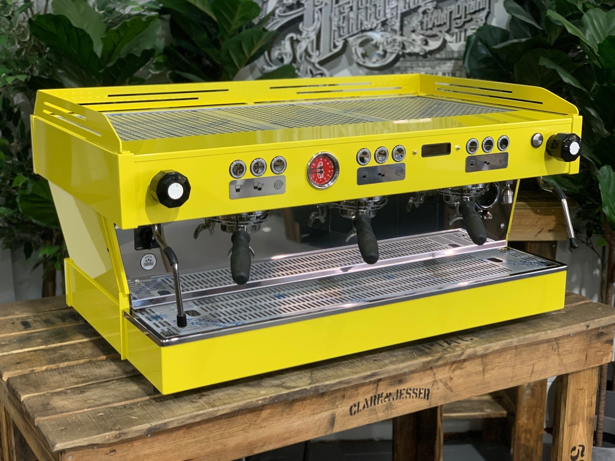 La Marzocco Linea PB - 3 Group Commercial Espresso Machine - Yellow