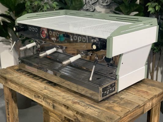 La Marzocco Linea PB 3 Group White & Green