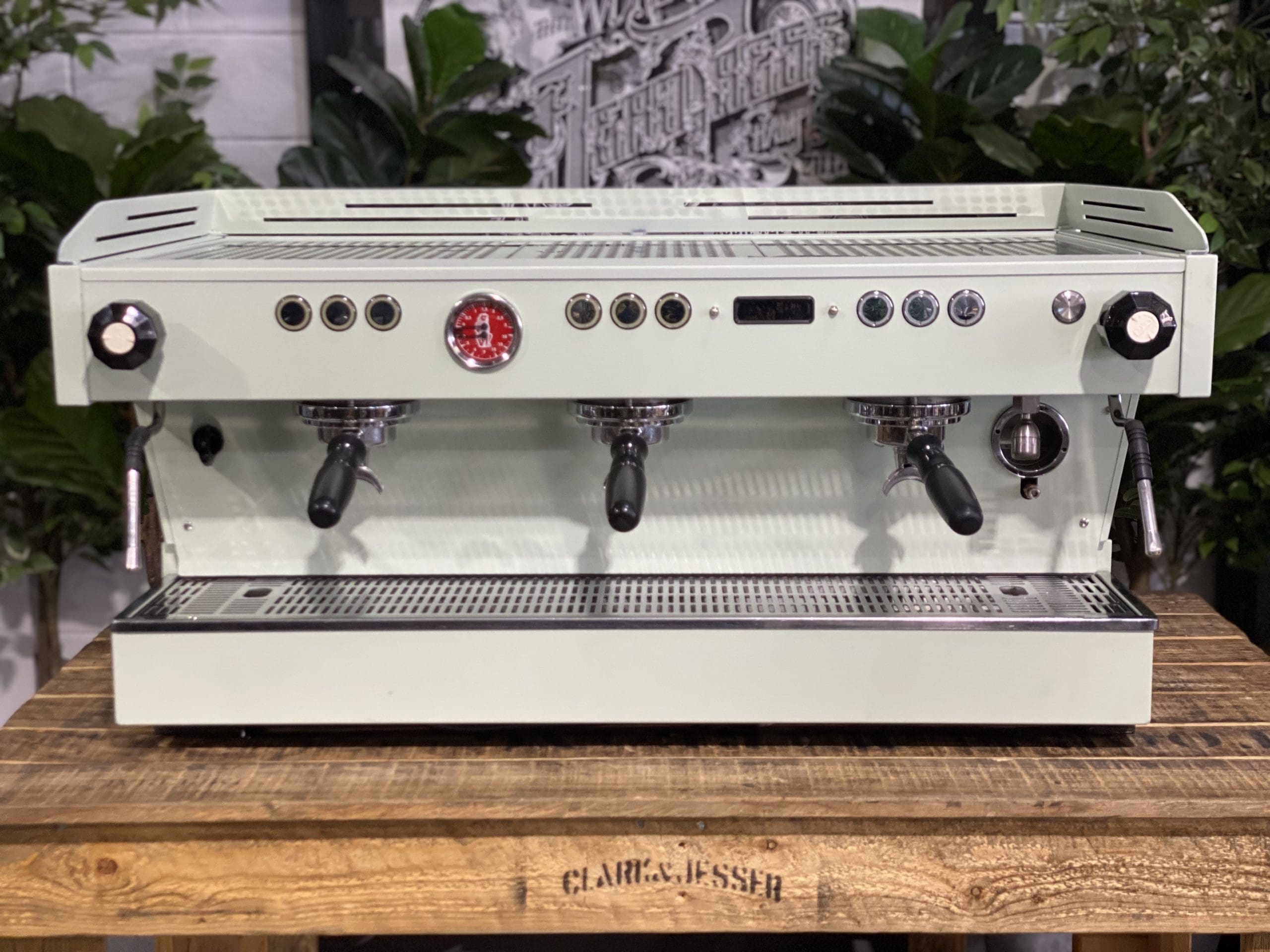 La Marzocco Linea PB Matcha - 3 Group Commercial Espresso Machine - Green