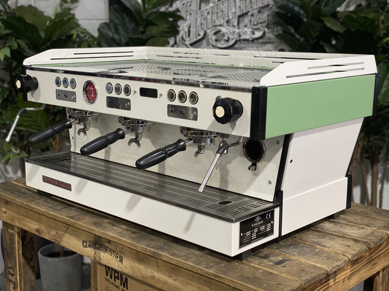 La Marzocco Linea PB 3 Group Green & White Espresso Coffee Machine