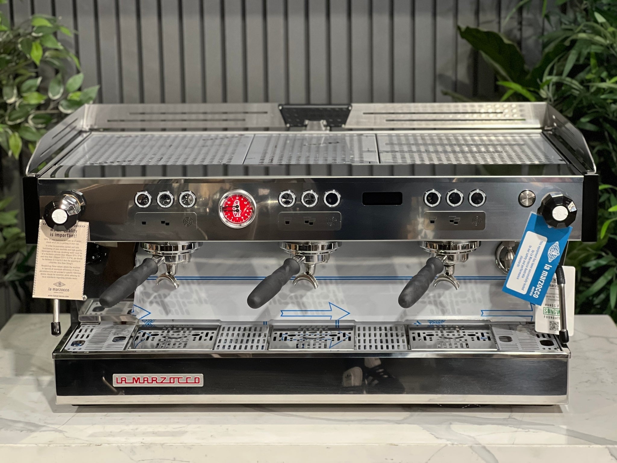 La Marzocco Linea PB ABR - 3 Group Commercial Espresso Machine - Stainless