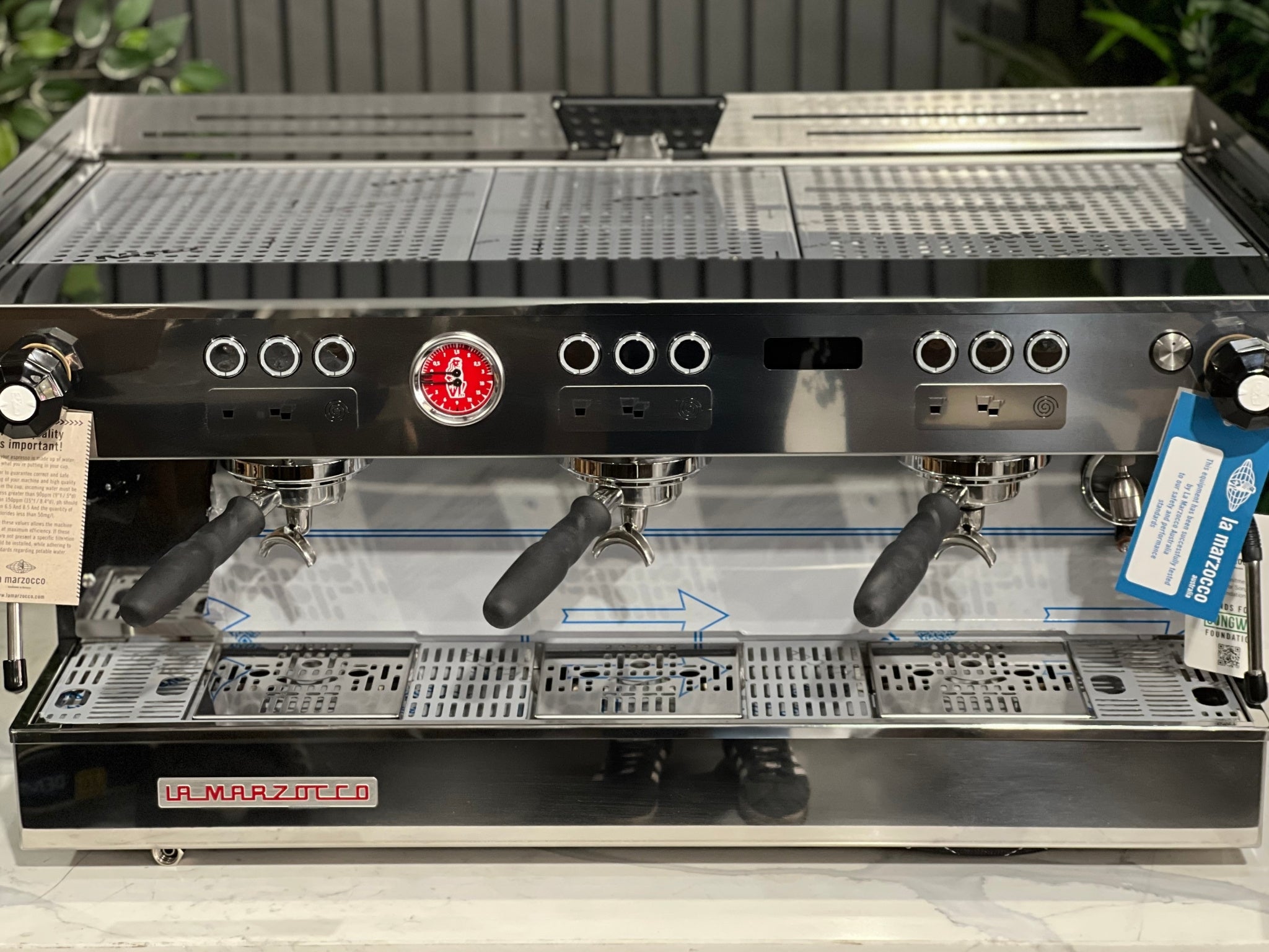 La Marzocco Linea PB ABR - 3 Group Commercial Espresso Machine - Stainless