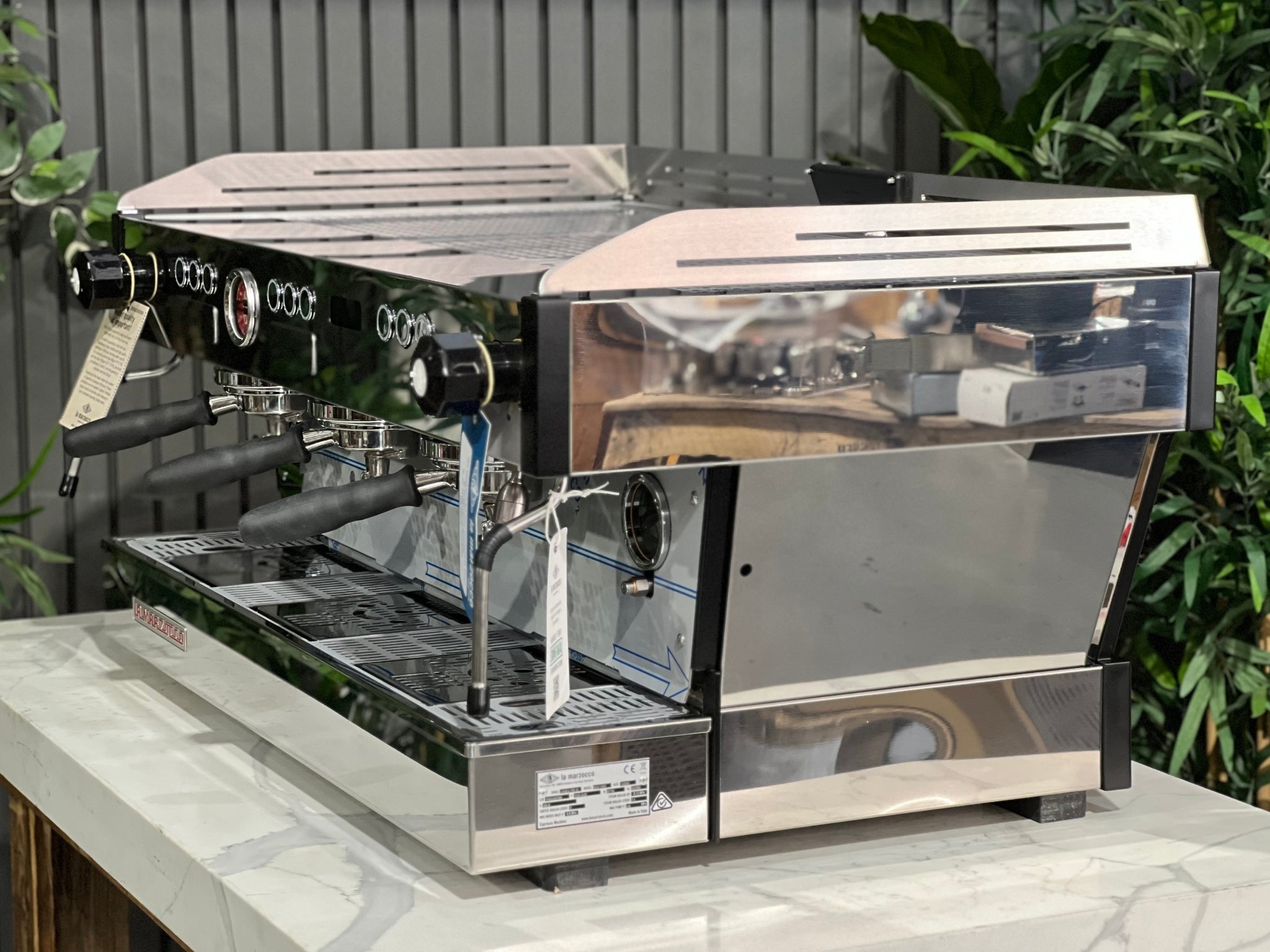 La Marzocco Linea PB ABR - 3 Group Commercial Espresso Machine - Stainless