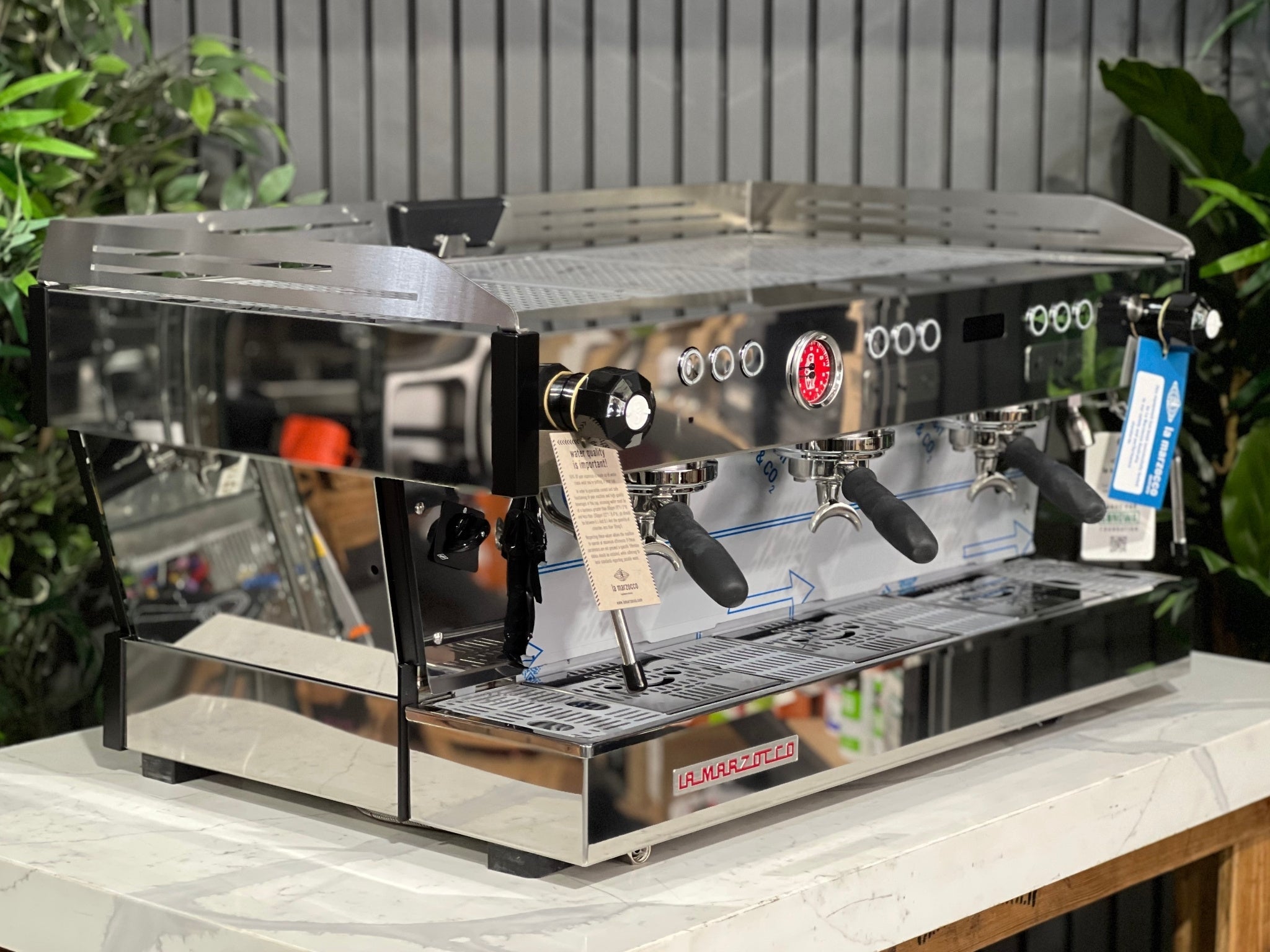 La Marzocco Linea PB ABR - 3 Group Commercial Espresso Machine - Stainless