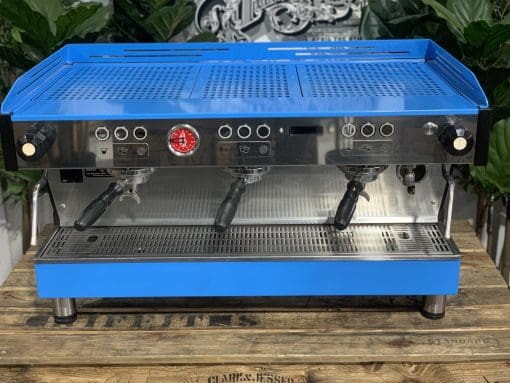 La Marzocco Linea PB 3 Group Blue & Stainless