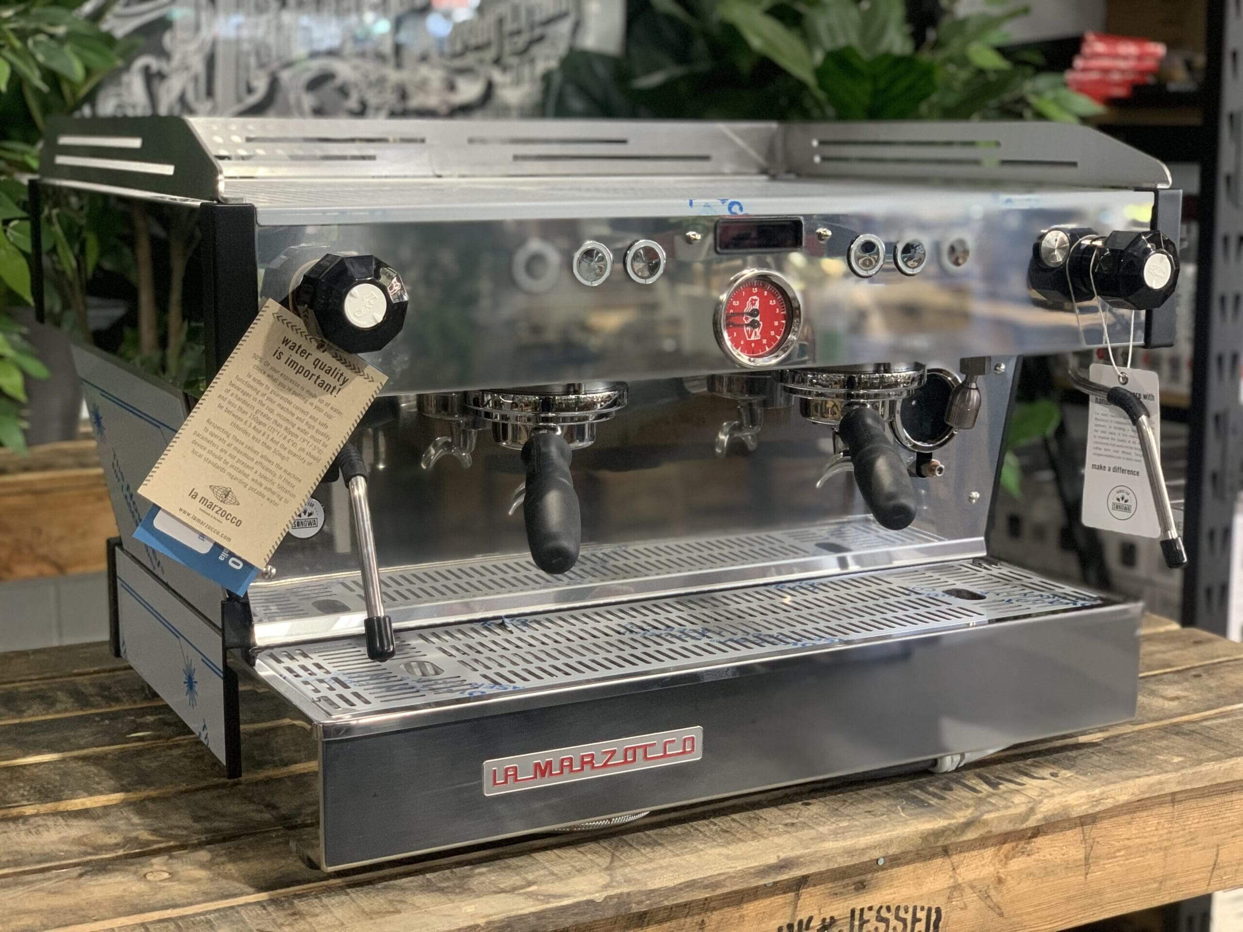 La Marzocco Linea PB - 2 Group Commercial Espresso Machine - Stainless Steel