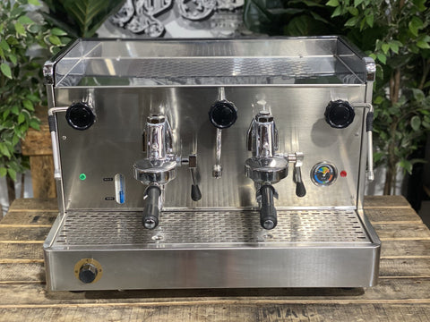 La Rocca Verona Express - 2 Group Commercial Espresso Machine - Stainless