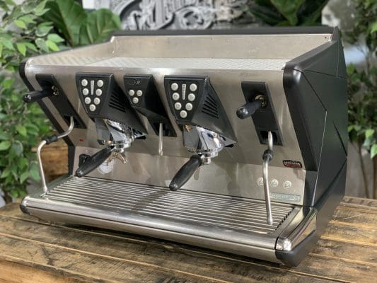 La San Marco 100E - 2 Group Commercial Espresso Machine - Black