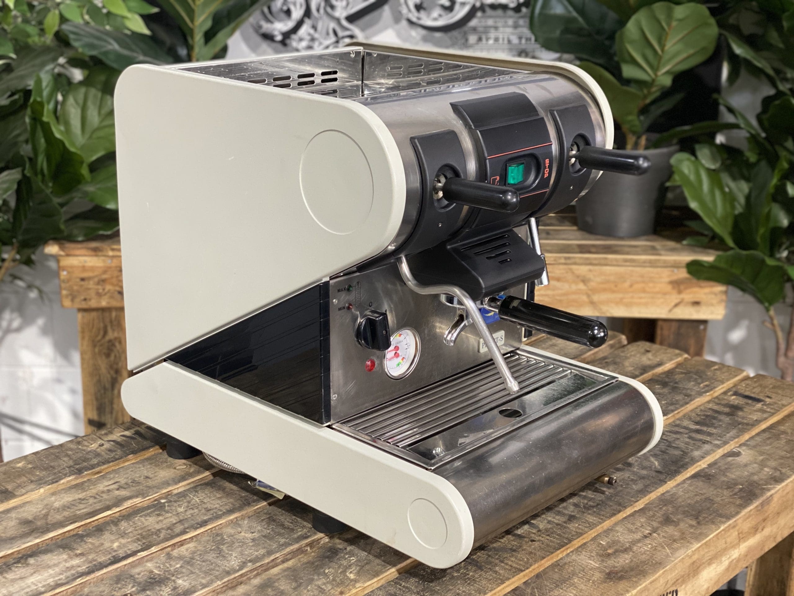 La San Marco 95 Pract-S Semi-Automatic - 1 Group Commercial Espresso Machine - Grey