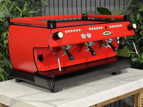 La Marzocco GB5 Red - 3 Group Commercial Espresso Machine - Black