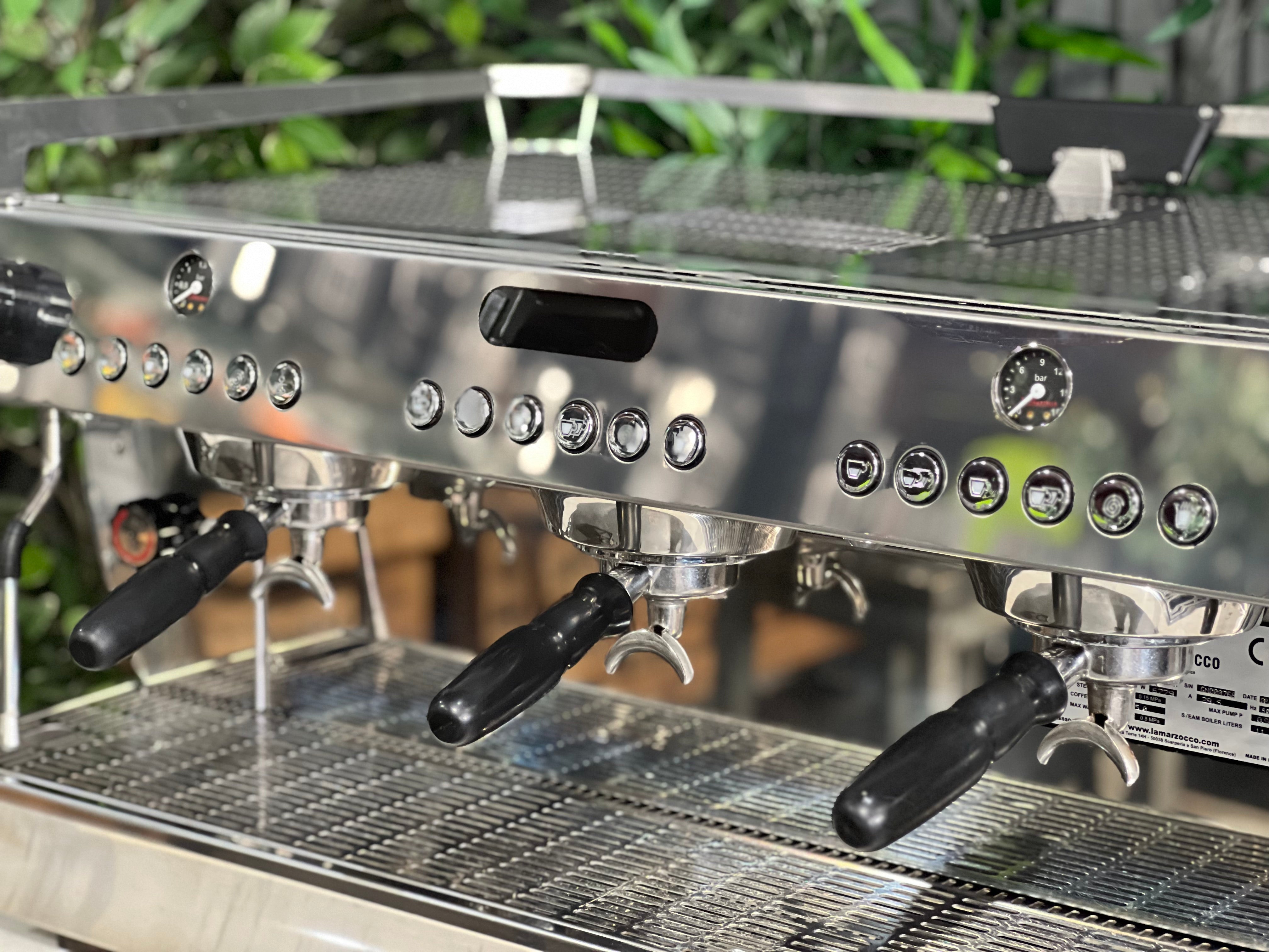 La Marzocco GB5 S Used - 3 Group Commercial Espresso Machine - Stainless