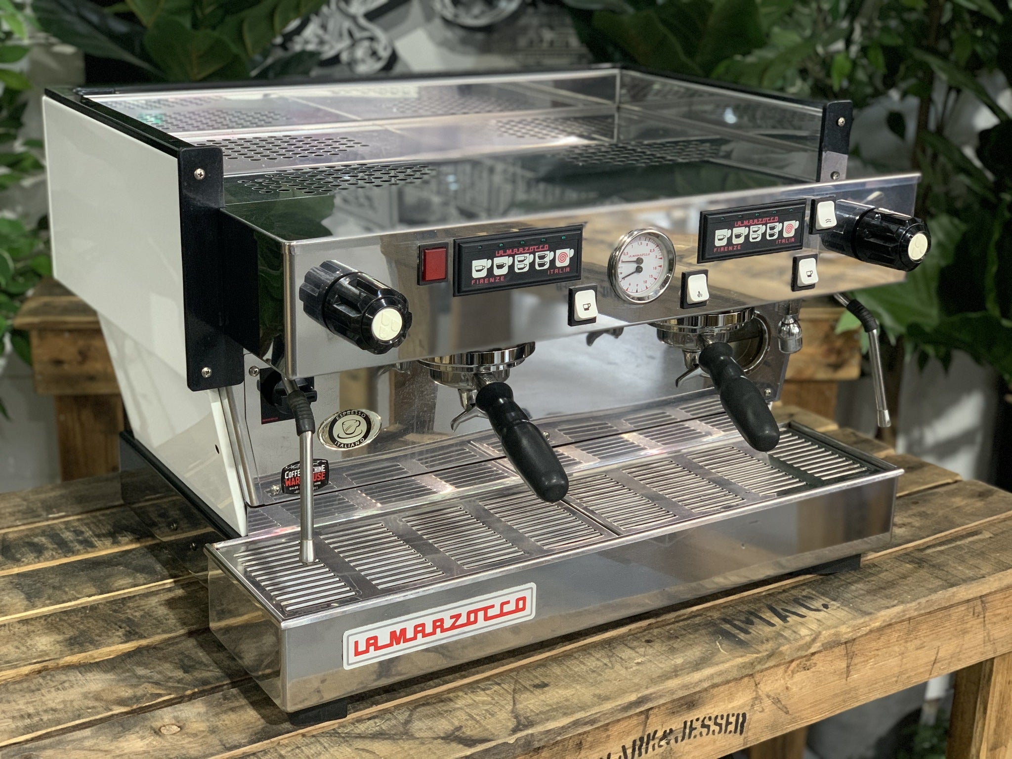 La Marzocco Linea Classic - 2 Group Commercial Espresso Machine - White