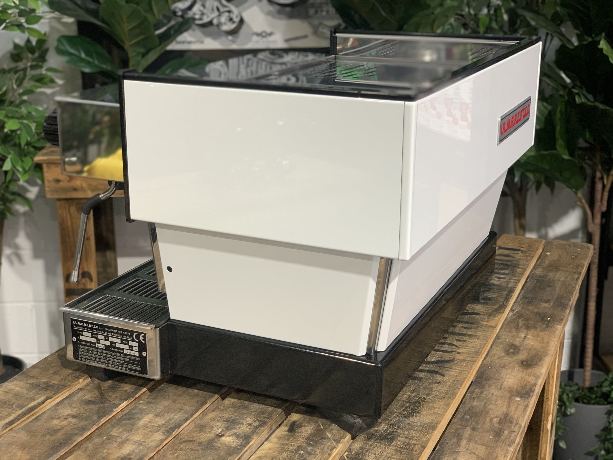 La Marzocco Linea Classic - 2 Group Commercial Espresso Machine - White