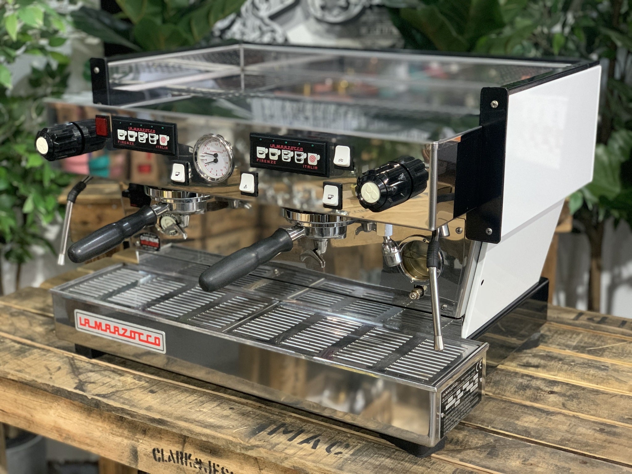 La Marzocco Linea Classic - 2 Group Commercial Espresso Machine - White