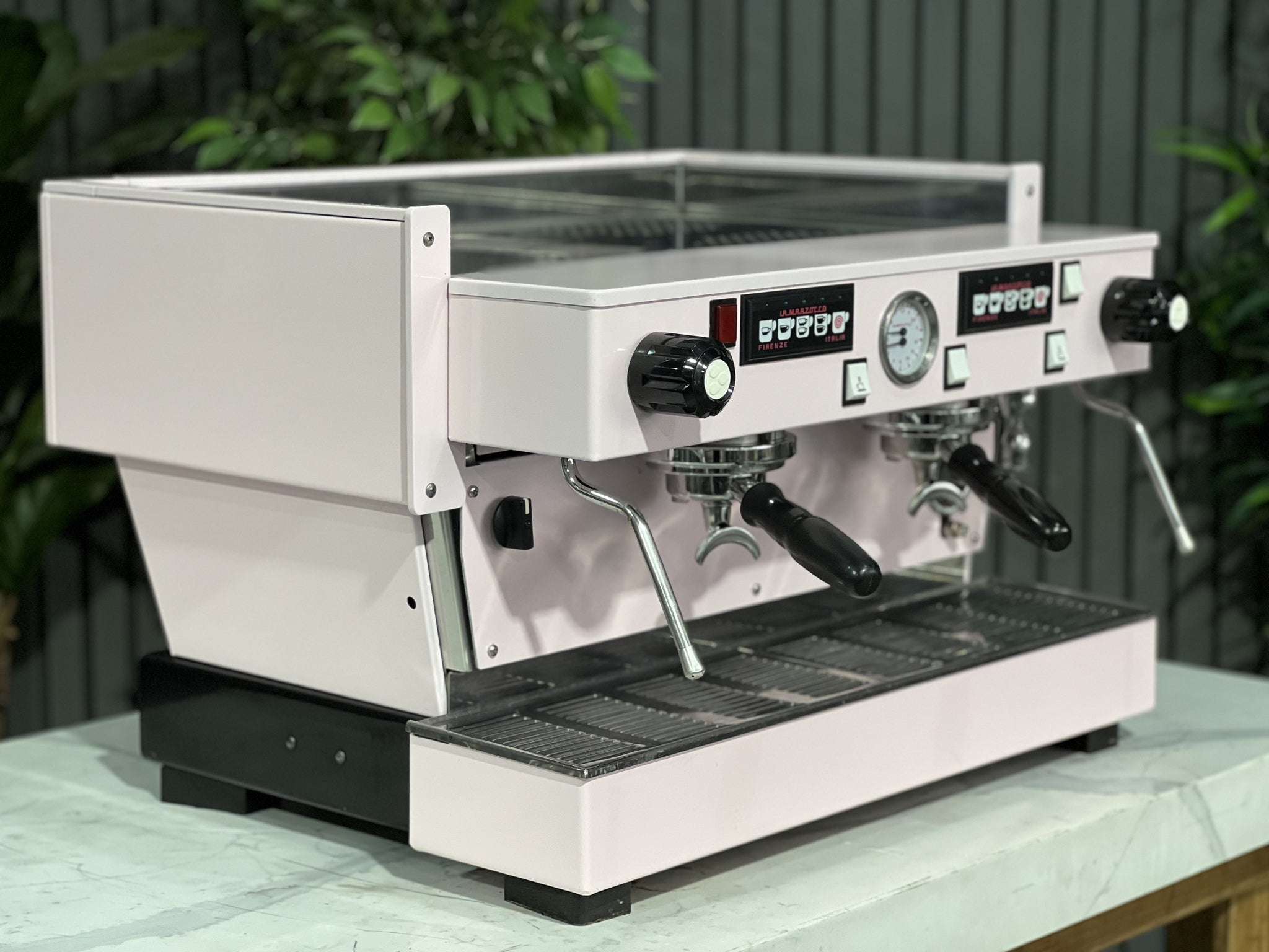 La Marzocco Linea Classic Feather Boa - 2 Group Commercial Espresso Machine - Pink