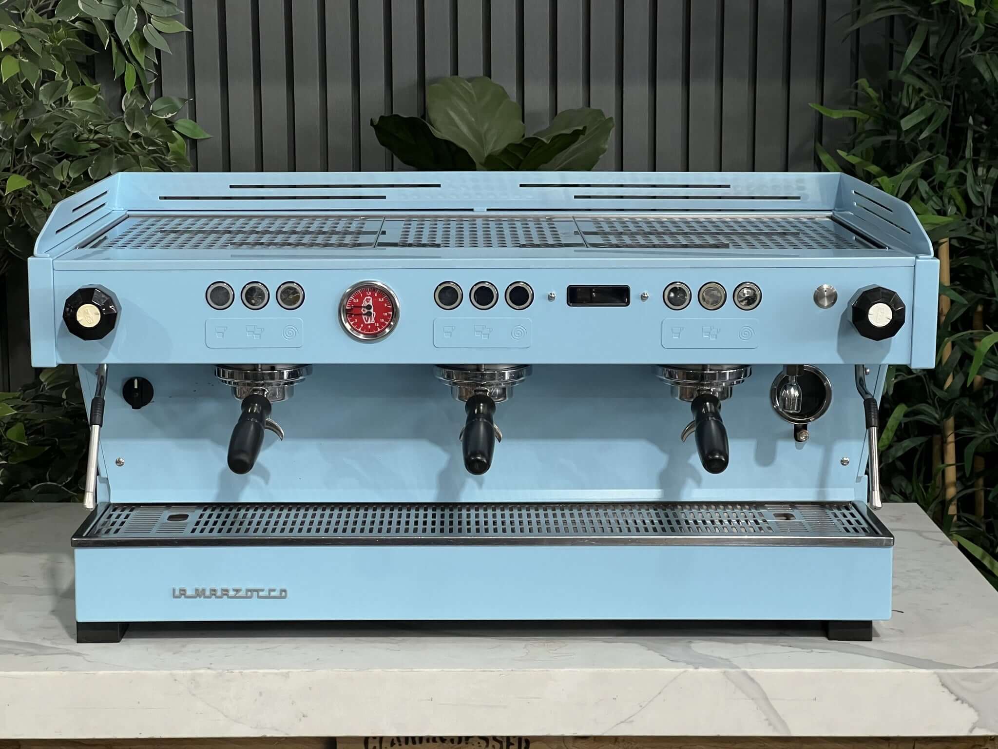 La Marzocco Linea PB "I'm " - 3 Group Commercial Espresso Machine - Blue