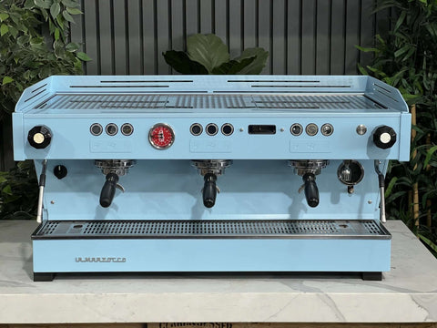 La Marzocco Linea PB "I'm " - 3 Group Commercial Espresso Machine - Blue