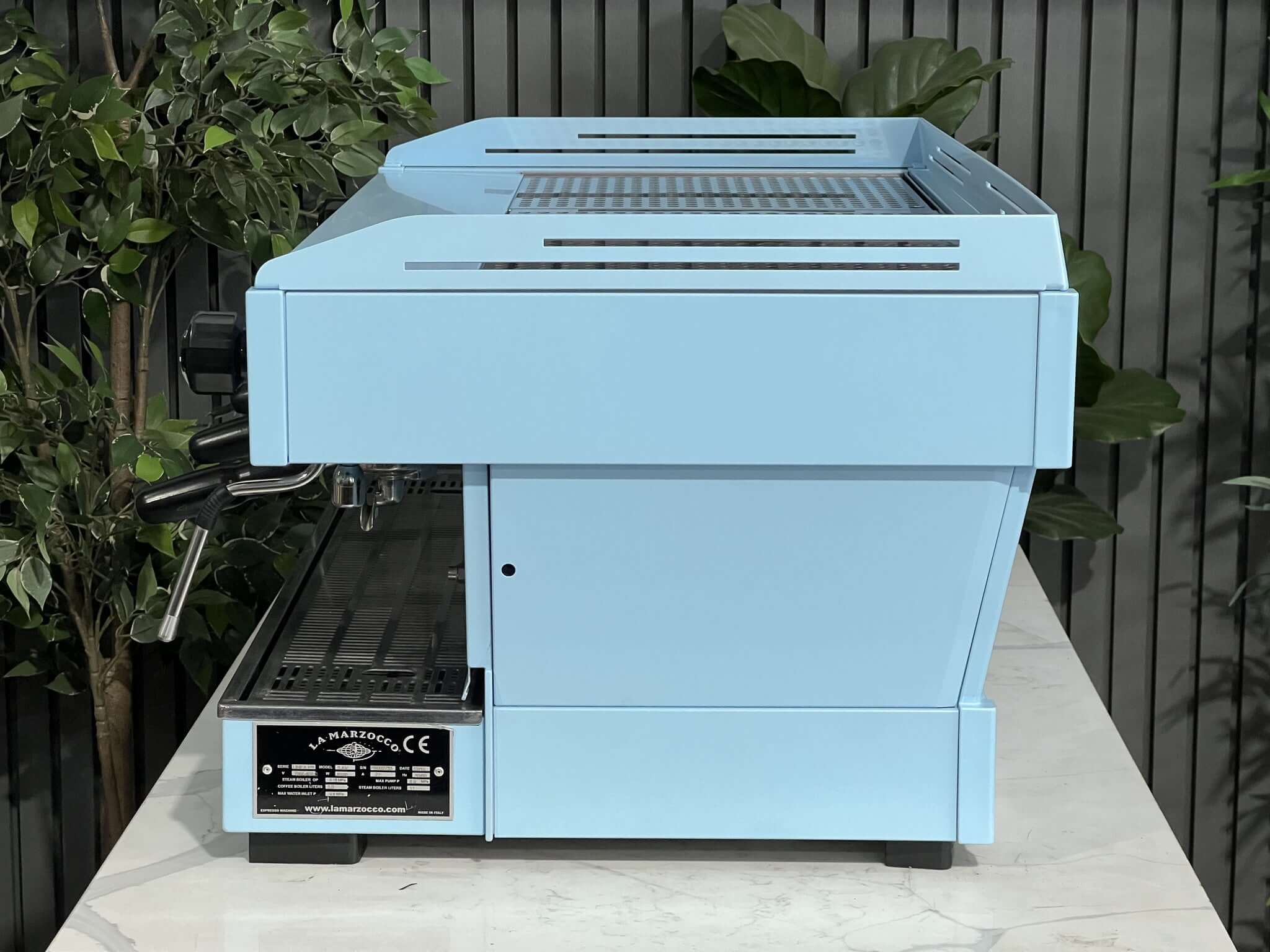 La Marzocco Linea PB "I'm " - 3 Group Commercial Espresso Machine - Blue