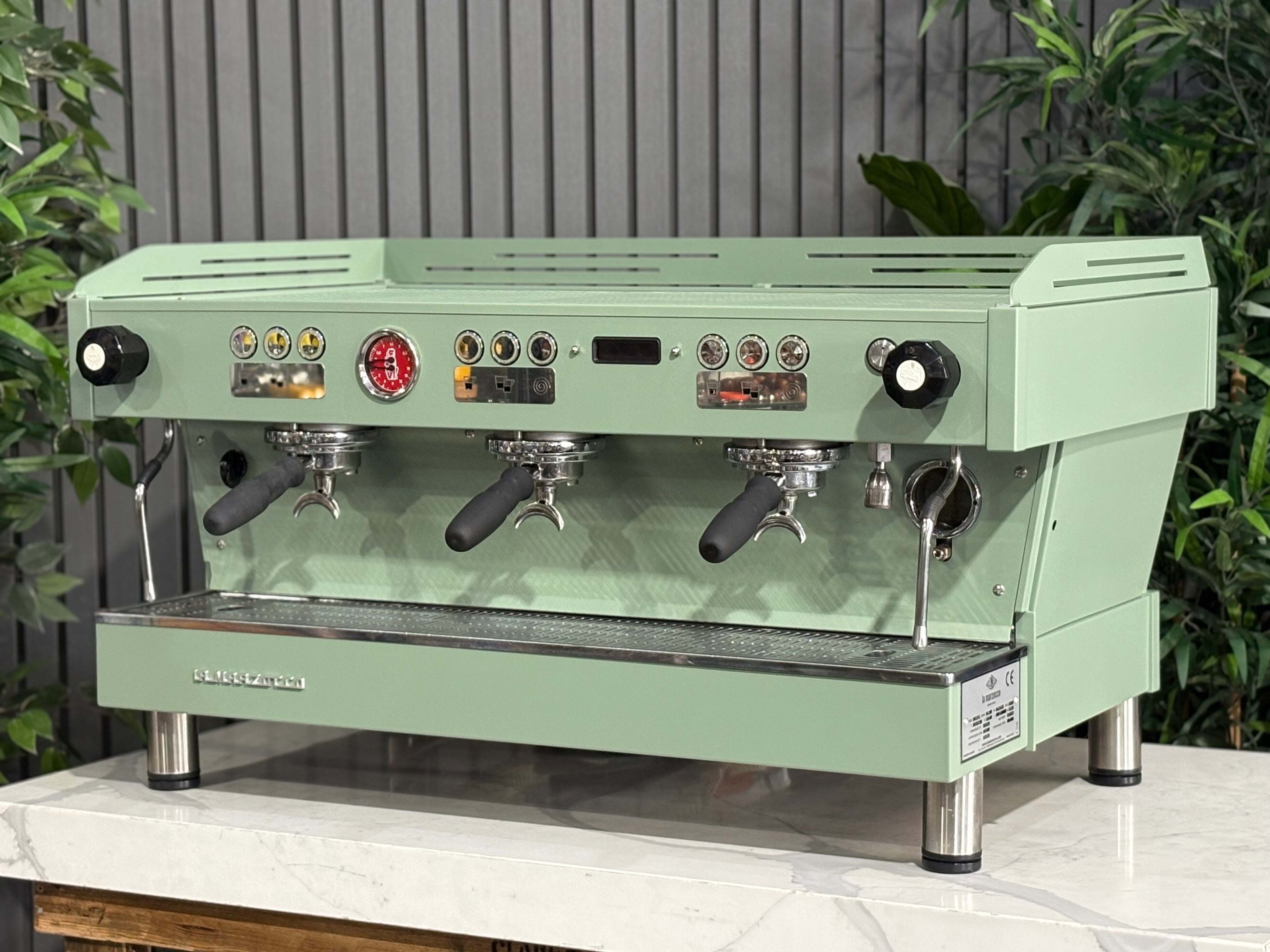 La Marzocco Linea PB Mint - 3 Group Commercial Espresso Machine - Green