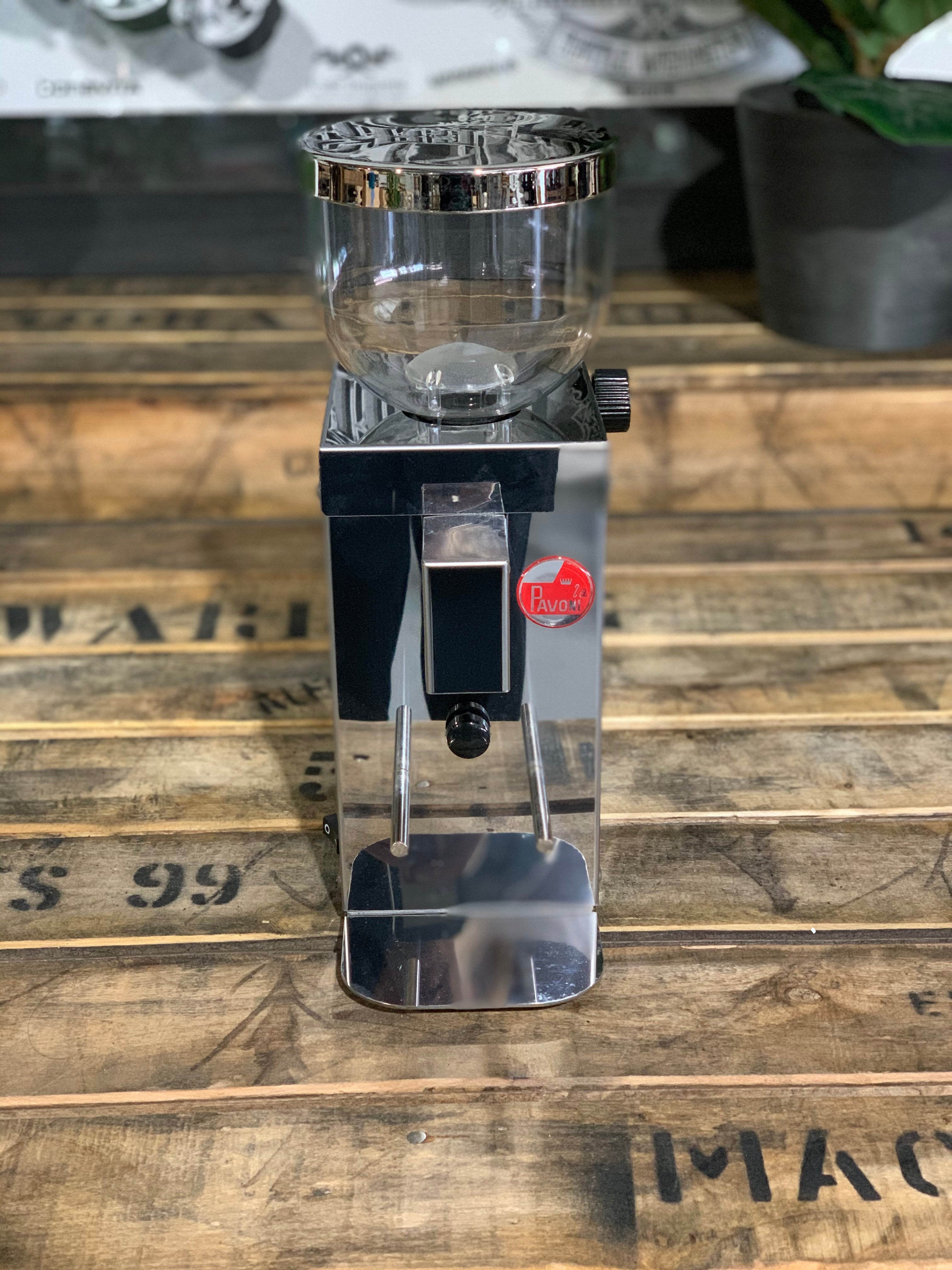 La Pavoni Kube Mill V2 - Coffee Grinder - Chrome