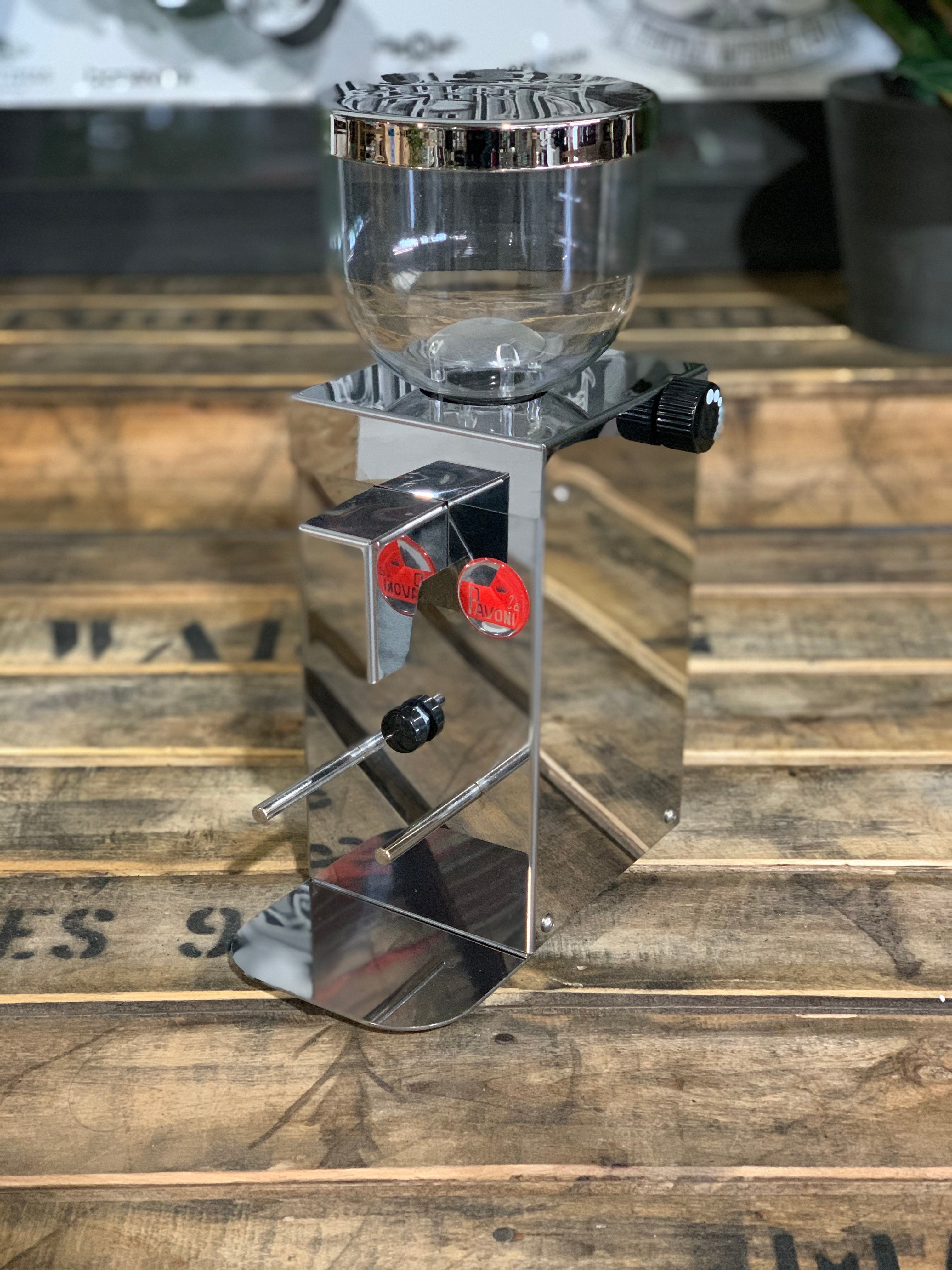 La Pavoni Kube Mill V2 - Coffee Grinder - Chrome