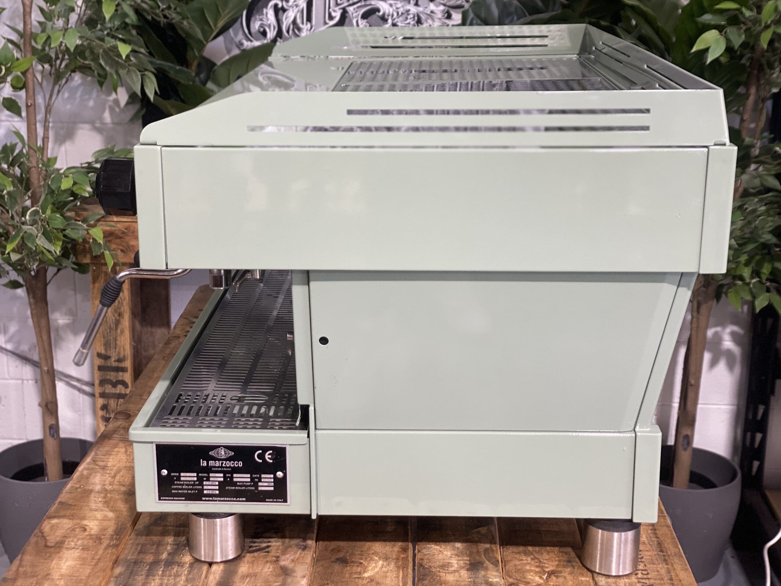 La Marzocco Linea PB Custom Moss - 3 Group Commercial Espresso Machine - Green
