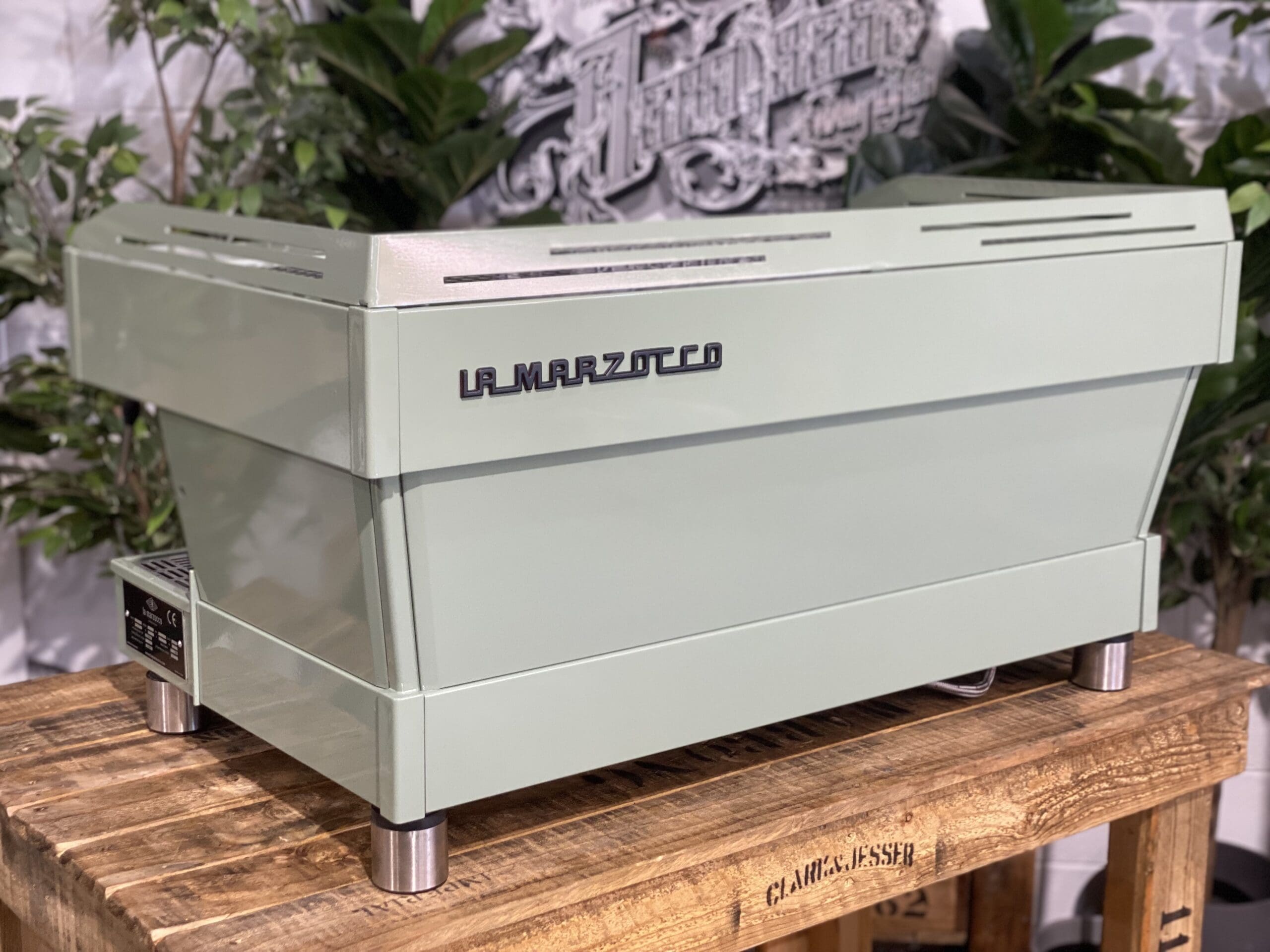 La Marzocco Linea PB Custom Moss - 3 Group Commercial Espresso Machine - Green