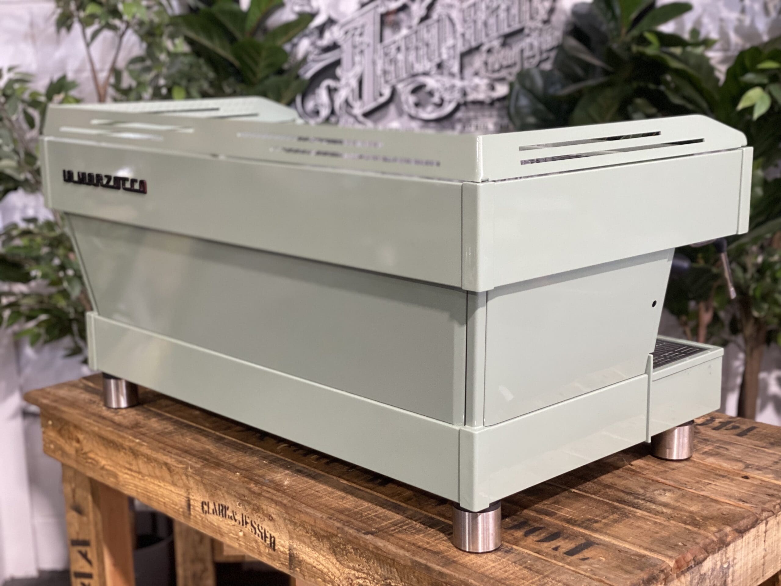 La Marzocco Linea PB Custom Moss - 3 Group Commercial Espresso Machine - Green