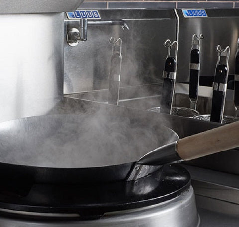 Luus Two Hole Two Burner Compact Waterless Wok WZ-2C2B-LPG - LPG