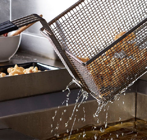 Luus Single V-Pan Fryer FV-45-LPG - LPG