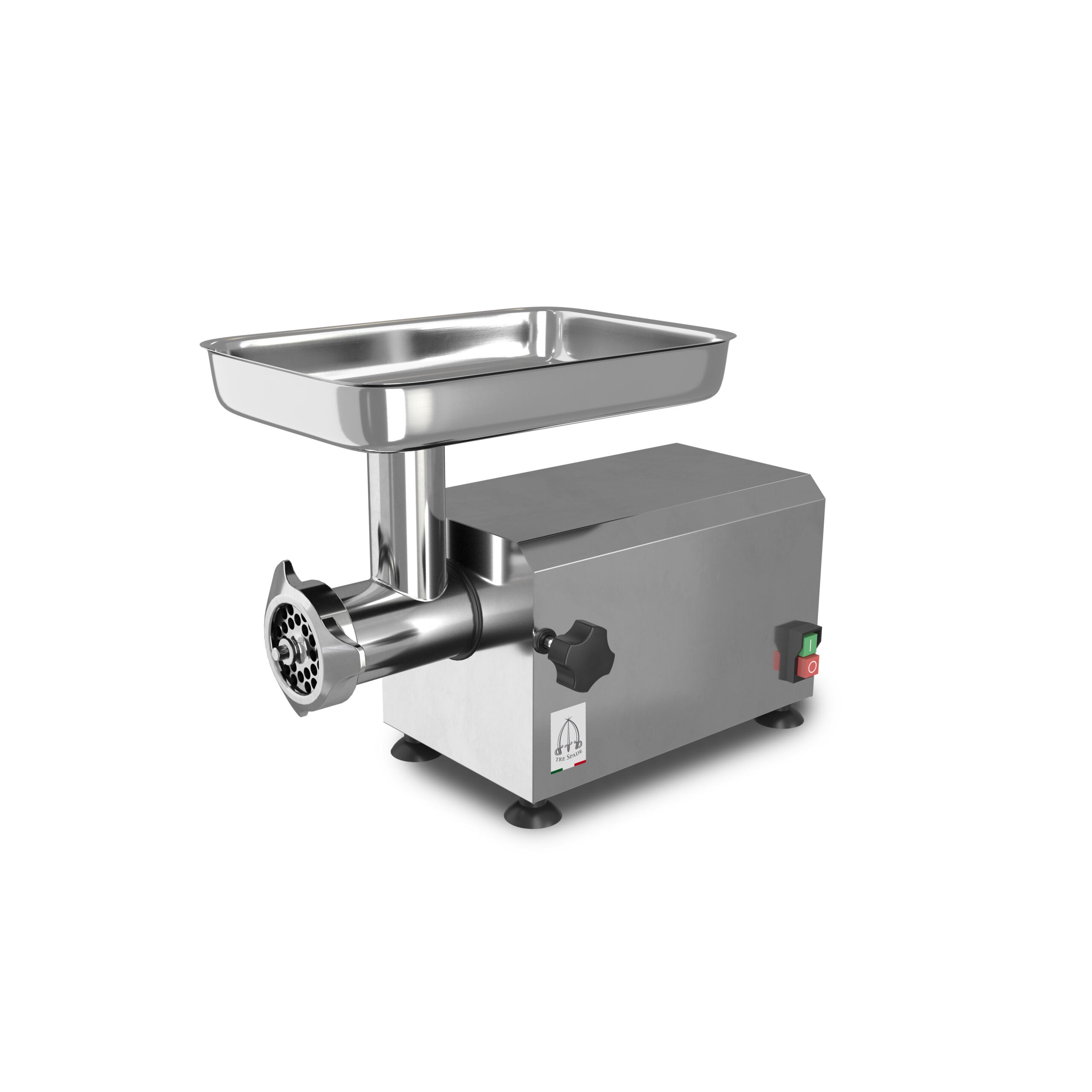 Tre Spade Stainless Steel Meat Mincer Size 22