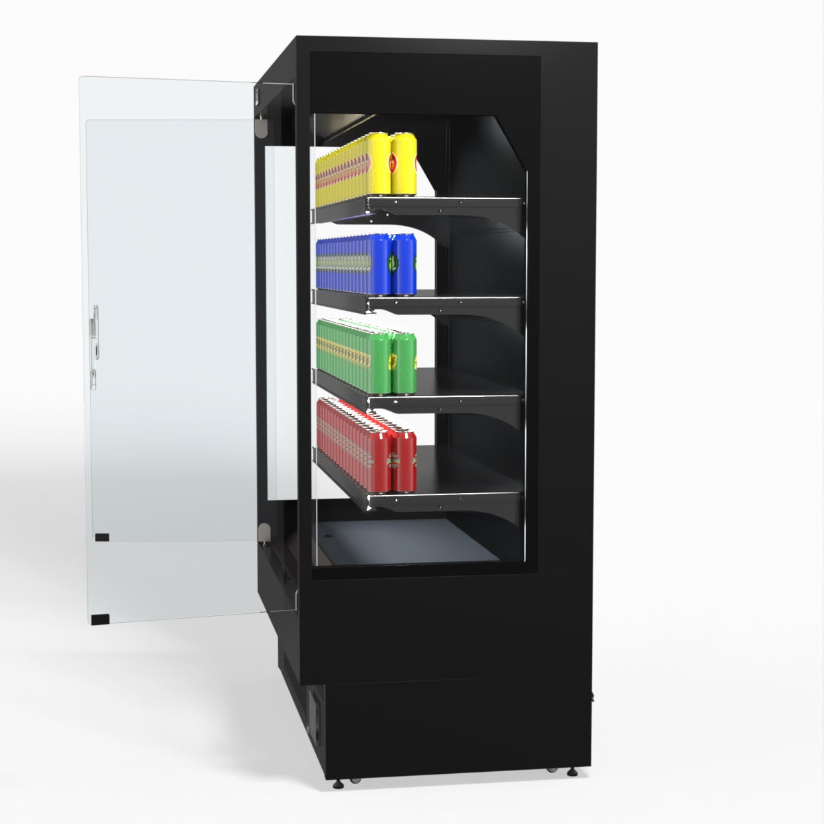 AG 1315mm Supermarket Multi Deck Showcase 2 door Glass Fridge