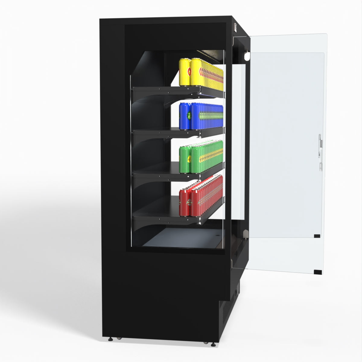 AG 1315mm Supermarket Multi Deck Showcase 2 door Glass Fridge