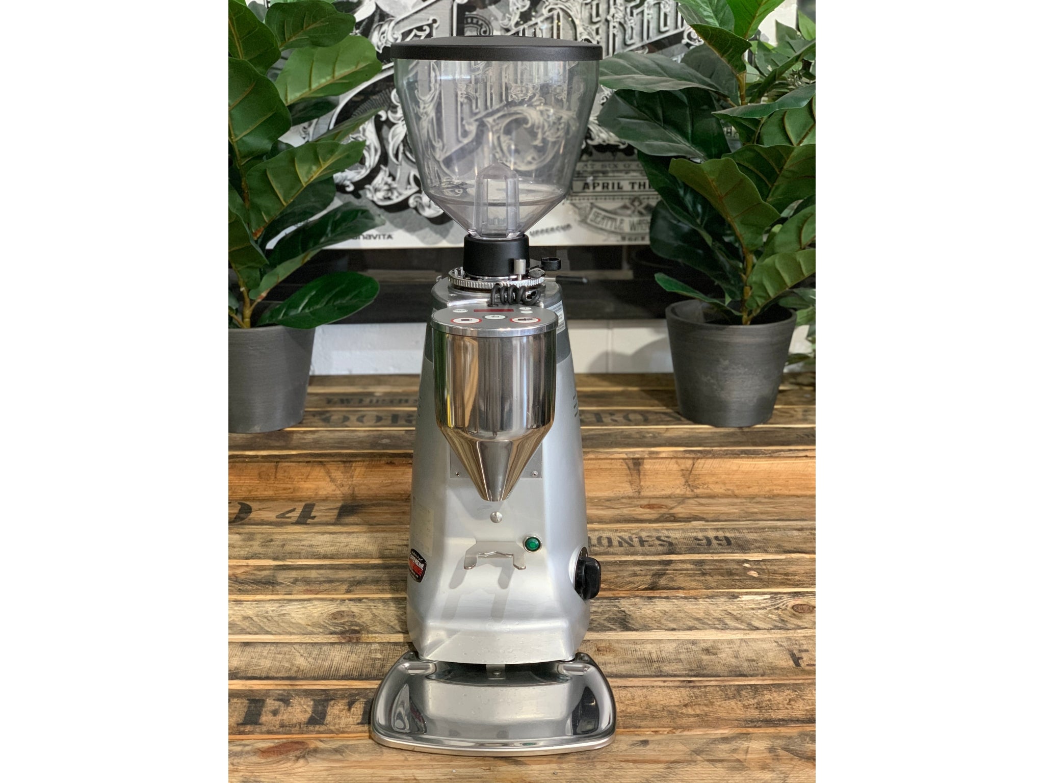 Mazzer Kony Electronic - Coffee Grinder - Silver