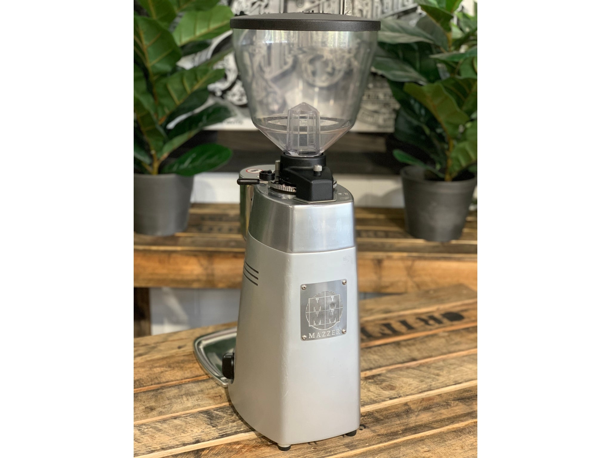 Mazzer Kony Electronic - Coffee Grinder - Silver