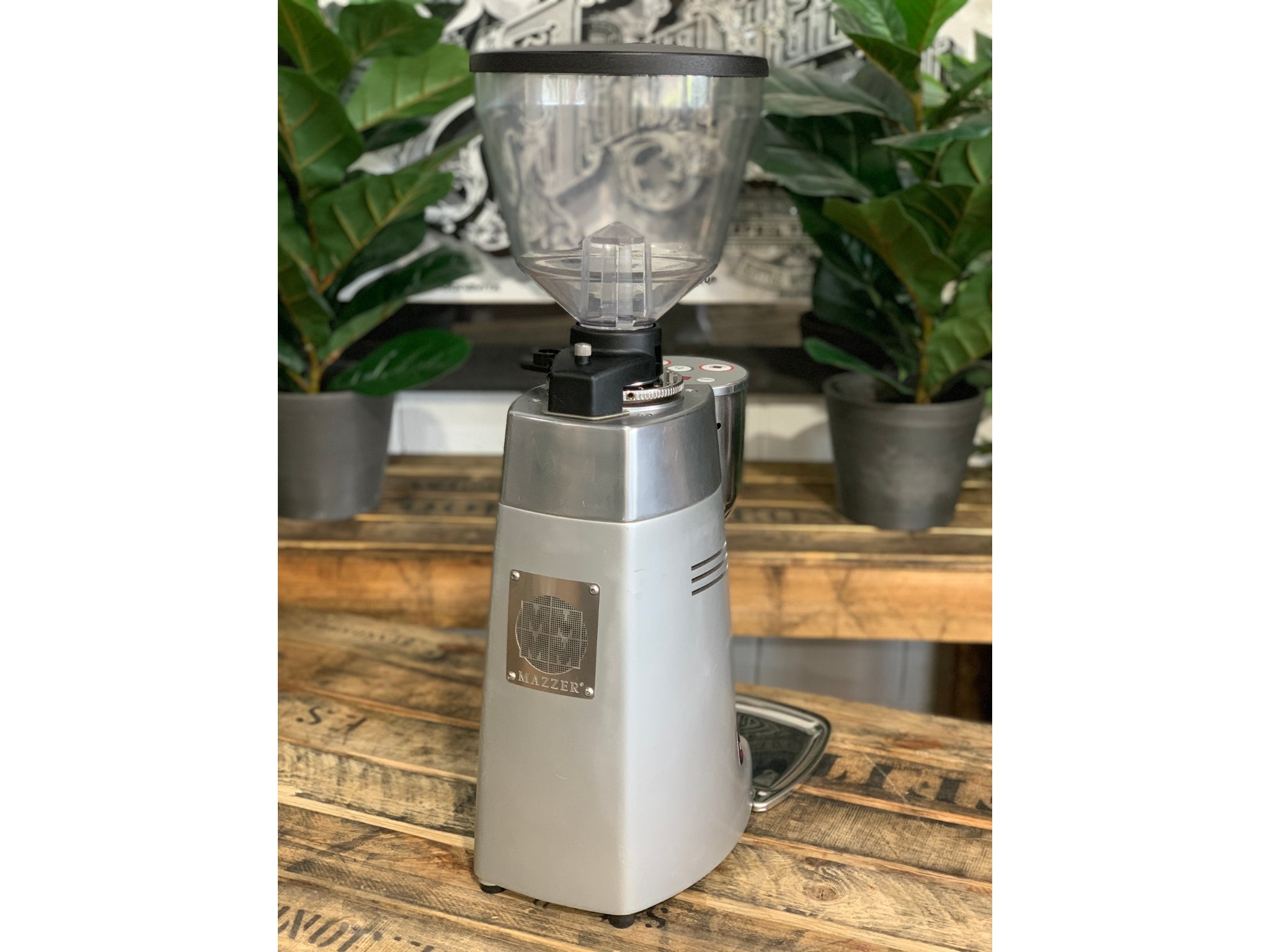 Mazzer Kony Electronic - Coffee Grinder - Silver