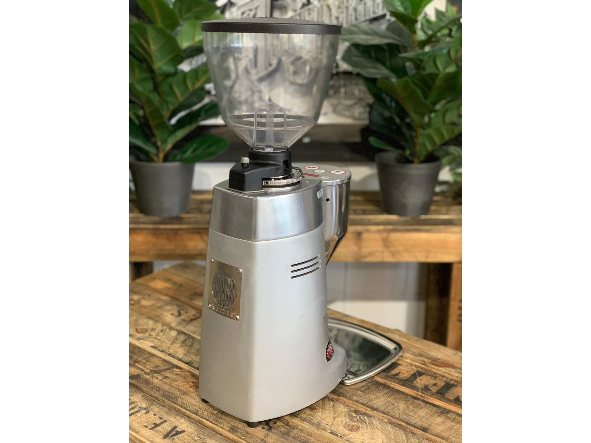 Mazzer Kony Electronic - Coffee Grinder - Silver