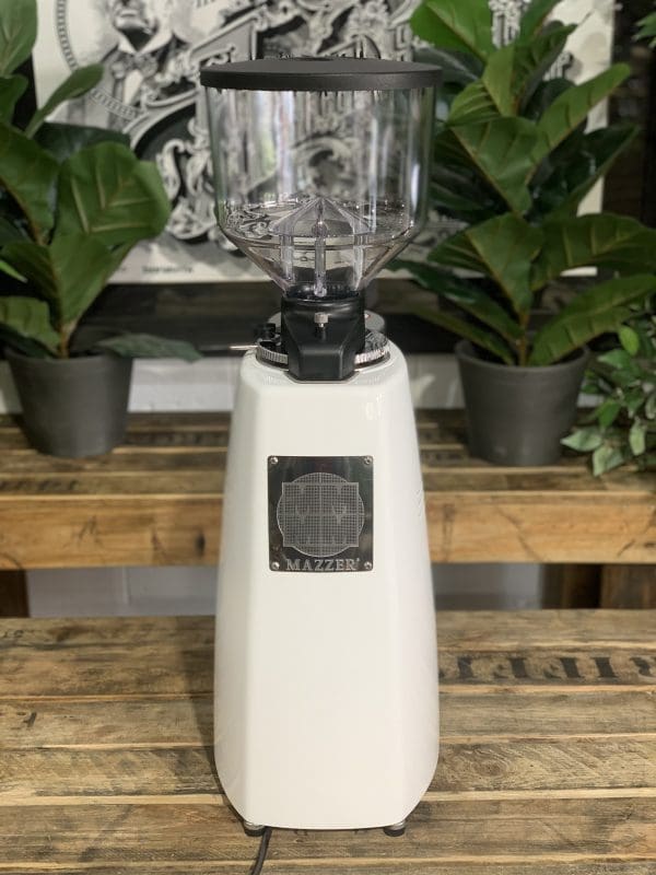 Mazzer Robur Electronic - Coffee Grinder - White
